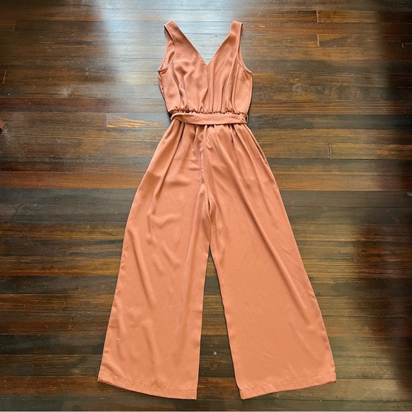 A New Day Belted Jumpsuit with Pockets! Size M - Picture 3 of 7